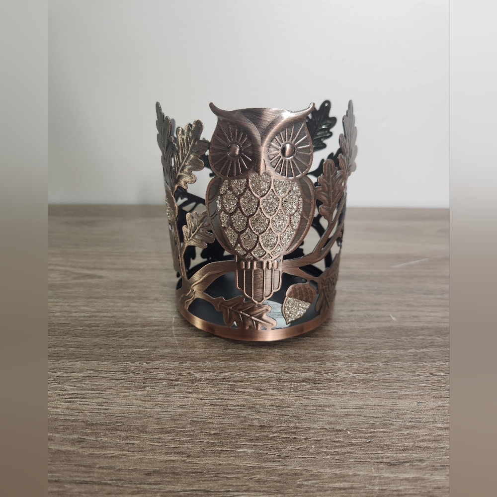 Bath & Body Works Owl 3-wick Decorative Candle Holder